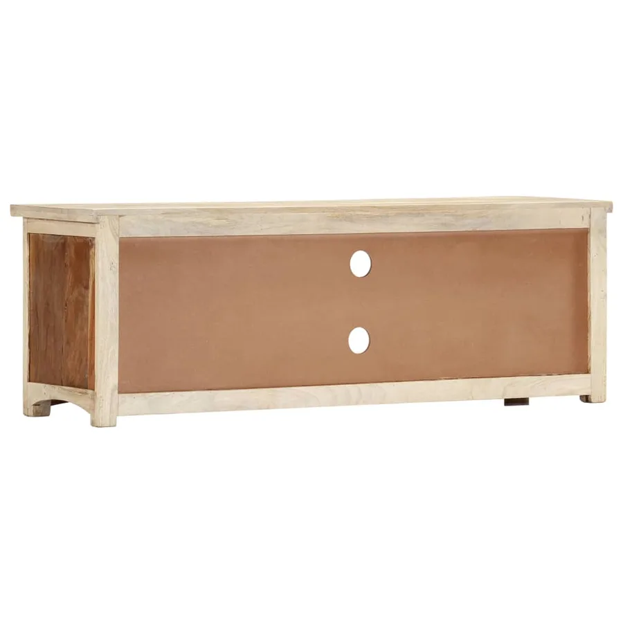 Meuble TV 120 x 30 x 40 cm Bois de récupération massif - 4