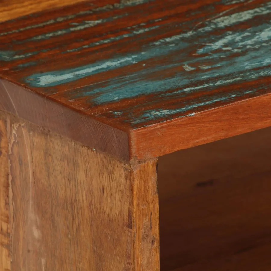 Meuble TV 118x35x45 cm Bois de récupération massif - 7