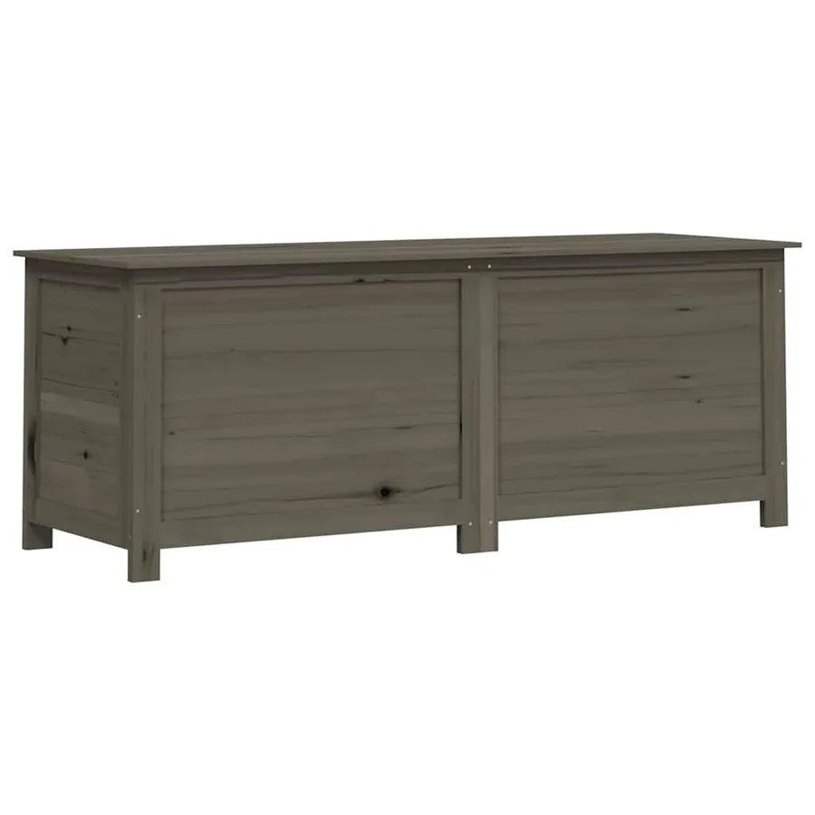 Boîte à coussins extérieur Anthracite 150x50x56 cm Sapin massif - 2