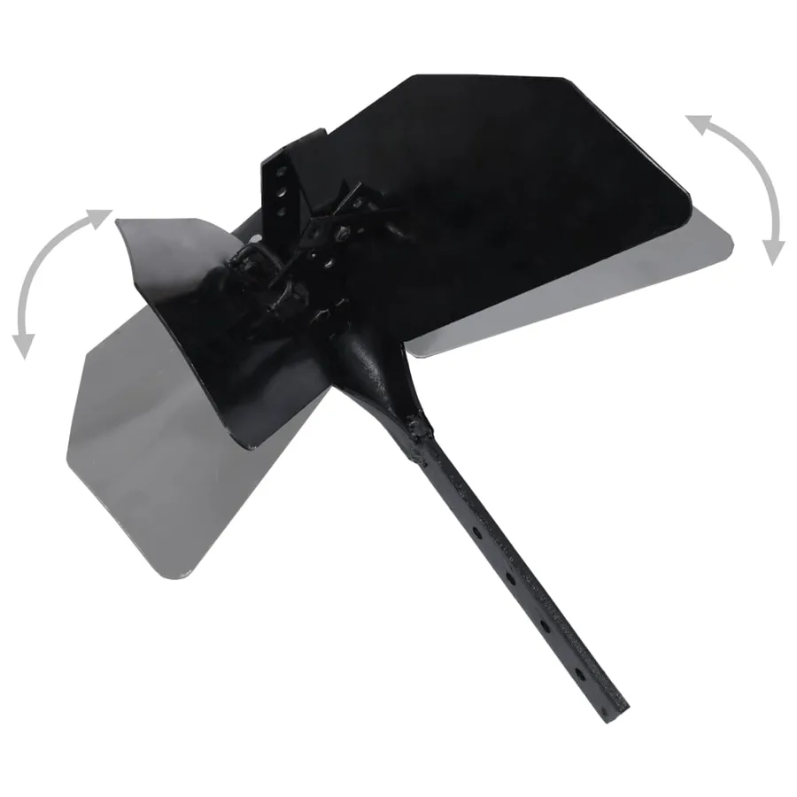 Accessoire de charrue à timon Noir Métal - 4