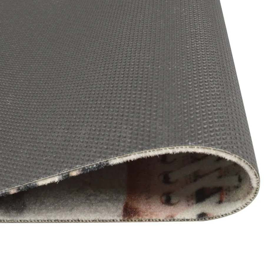 Tapis de cuisine lavable impression shoezone 60x300 cm velours - 3