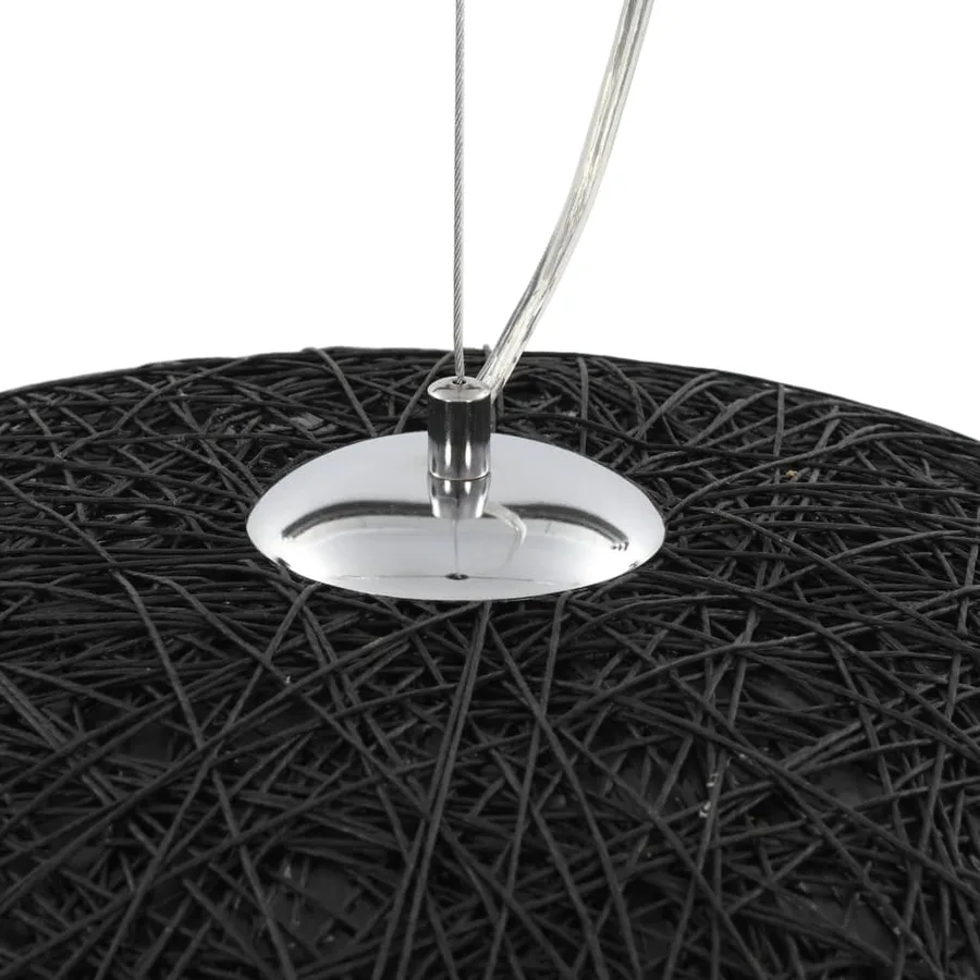 Lampe suspendue Noir et doré Ø70 cm E27 - 7