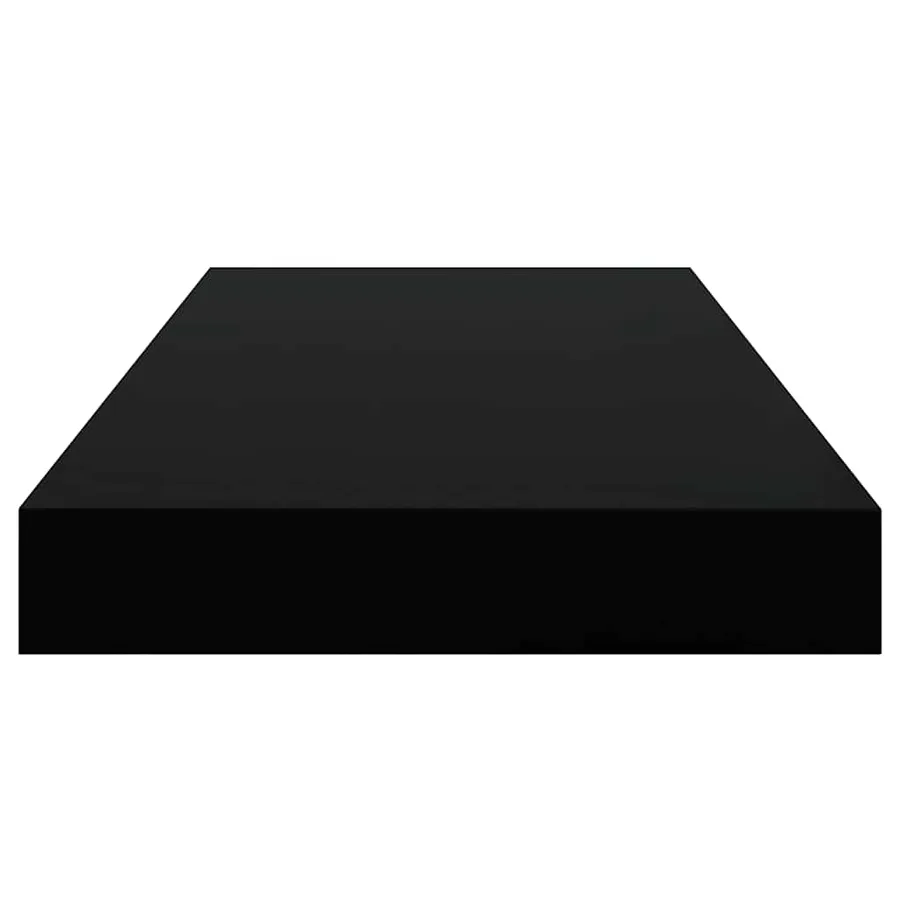 Étagère murale flottante noir 50x23,5x3,8 cm MDF - 7