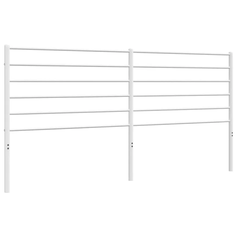 Tête de lit de remplacement métal blanc 193 cm - 2