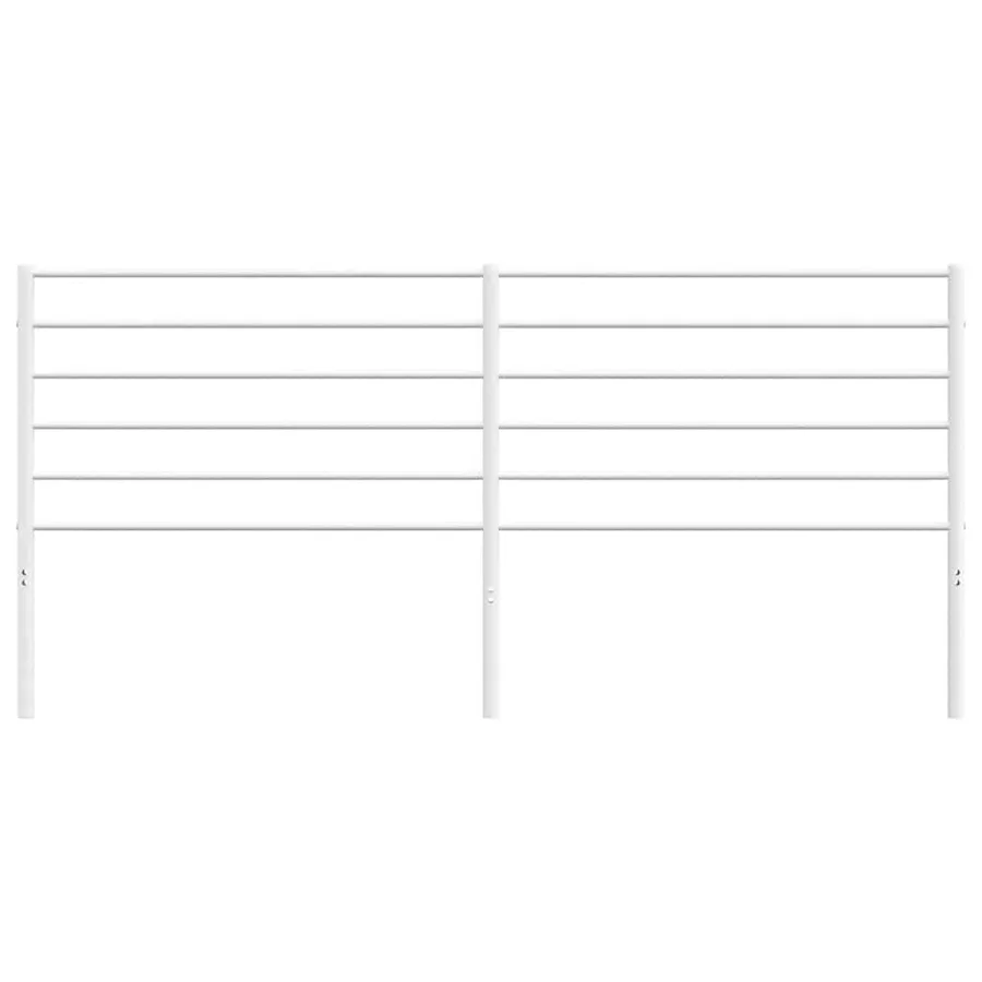 Tête de lit de remplacement métal blanc 193 cm - 4