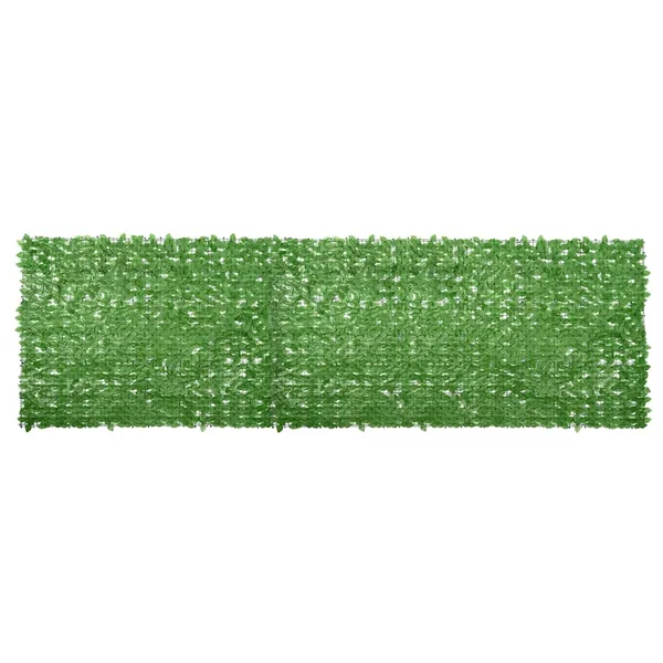 Écran de balcon avec feuilles vert 600x150 cm