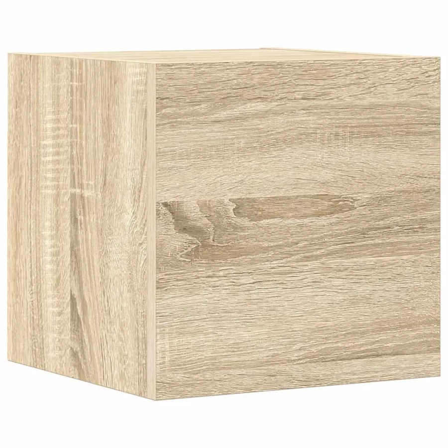 Ensemble de meubles TV 4 pcs Chêne sonoma Bois d'ingénierie - 7