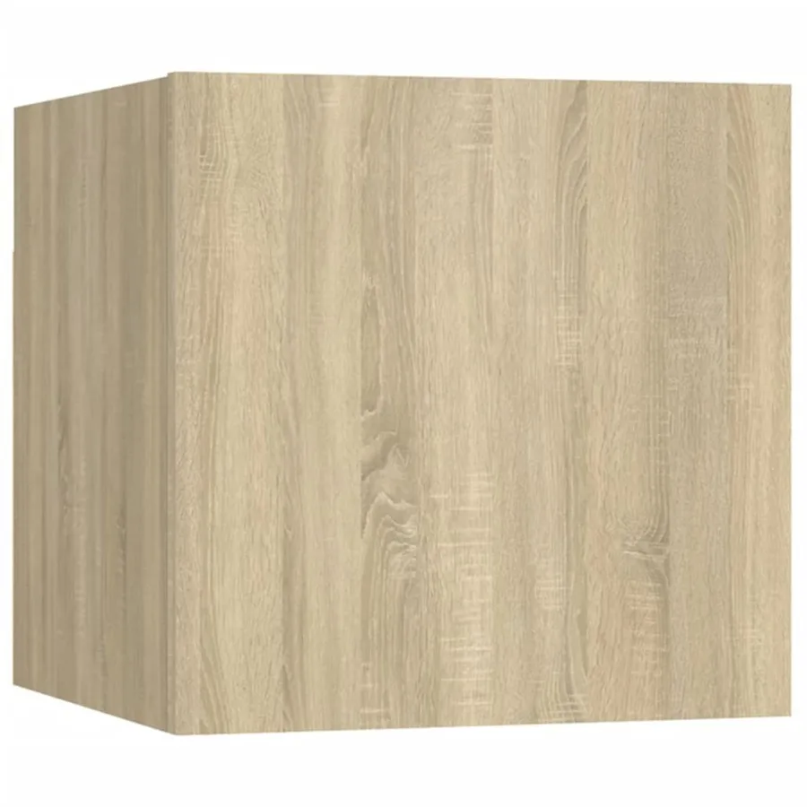 Ensemble de meubles TV 8 pcs Chêne sonoma Bois d'ingénierie - 4