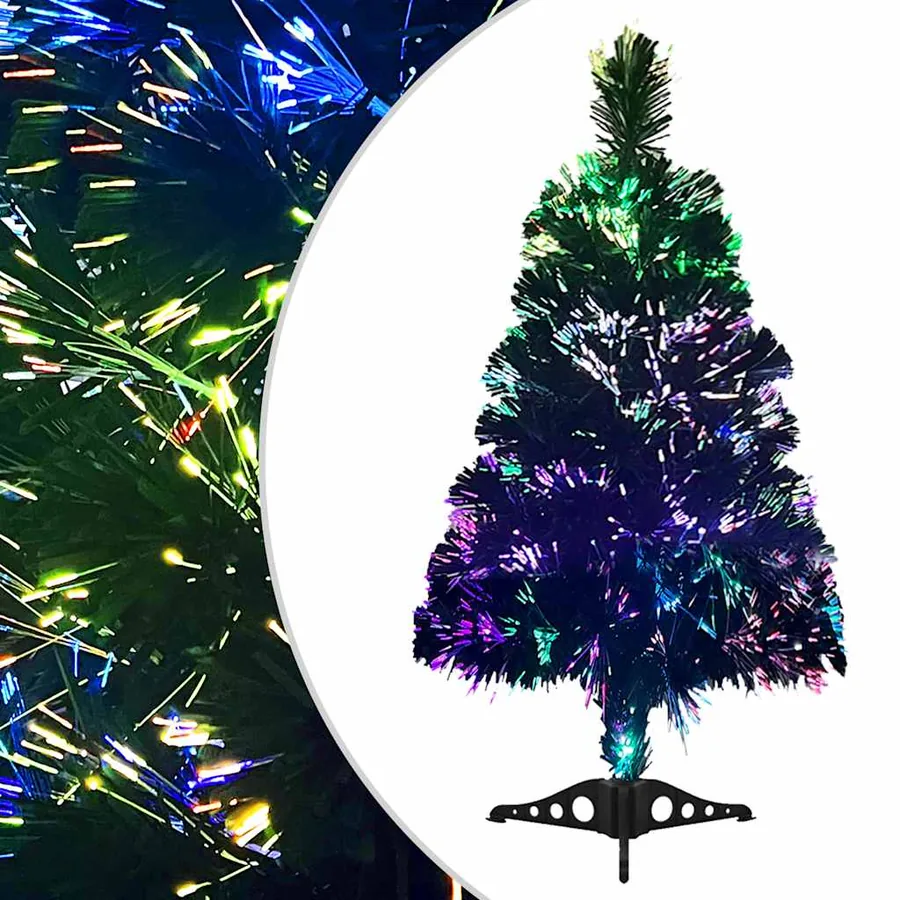 Arbre de Noël artificiel Fibre optique 64 cm Vert