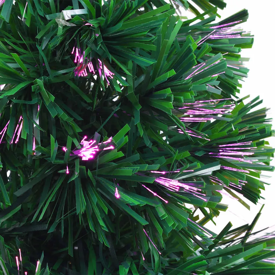 Arbre de Noël artificiel Fibre optique 64 cm Vert - 10