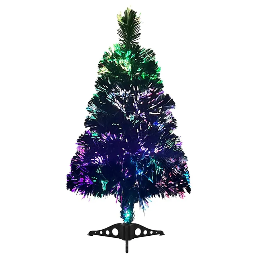 Arbre de Noël artificiel Fibre optique 64 cm Vert - 2