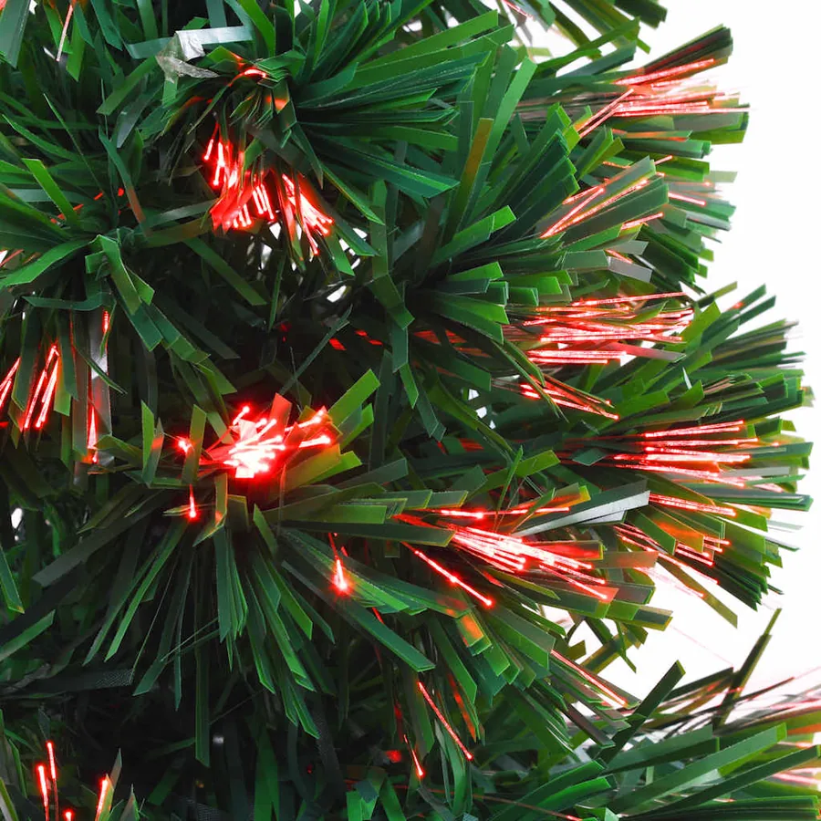 Arbre de Noël artificiel Fibre optique 64 cm Vert - 6