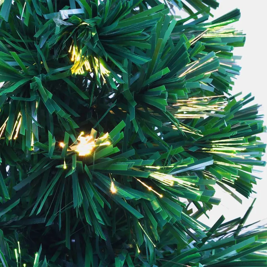 Arbre de Noël artificiel Fibre optique 64 cm Vert - 8