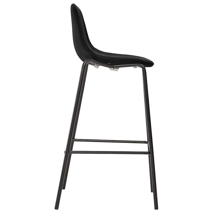 Ensemble de bar 3 pcs Tissu Noir - 8