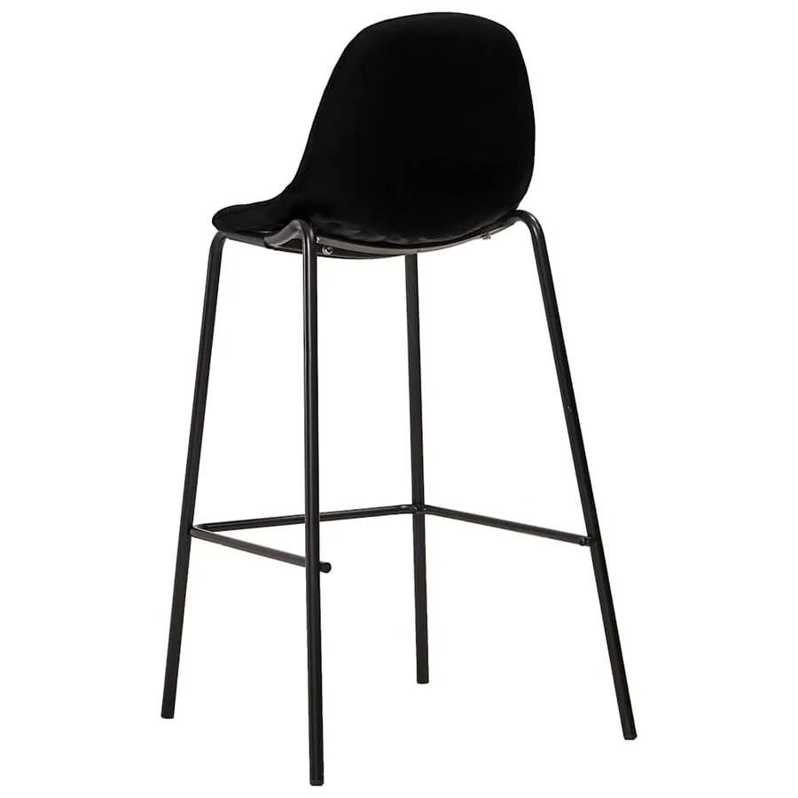 Ensemble de bar 3 pcs Tissu Noir - 9