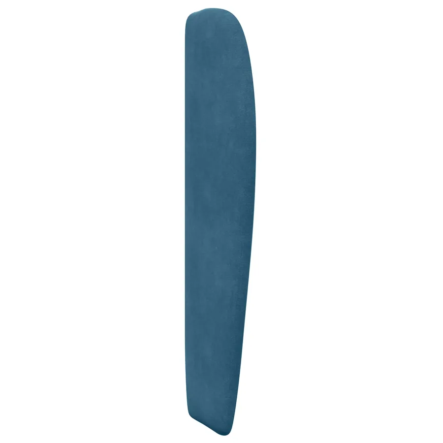 Oreille de tête de lit Bleu 80 x 23 x 6 cm Velours - 5