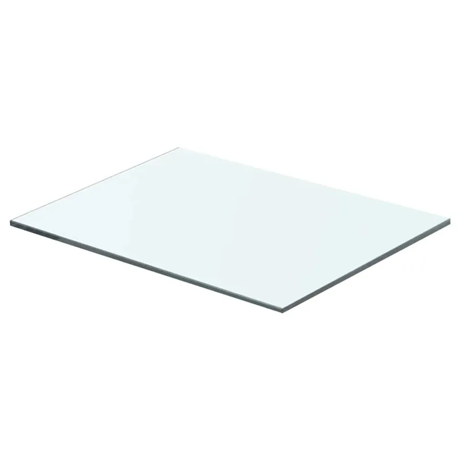 Panneaux d'étagère 2 pcs Verre Transparent 40 x 25 cm - 2