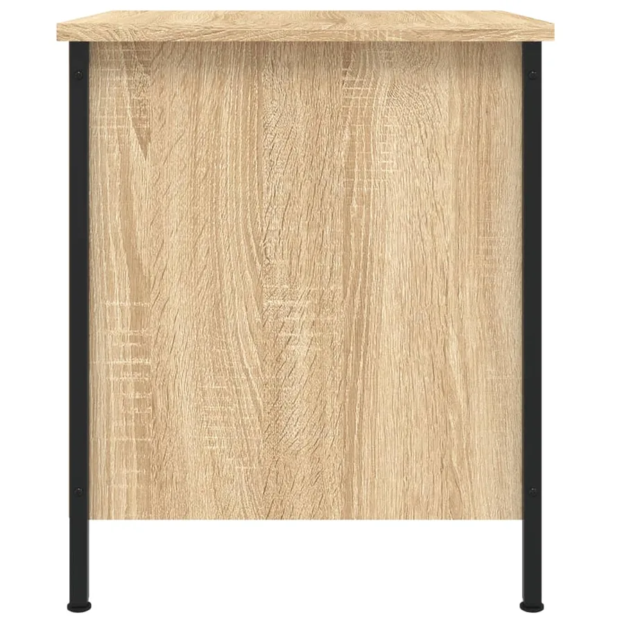 Tables de chevet 2 pcs chêne sonoma 40x42x50 cm bois ingénierie - 8