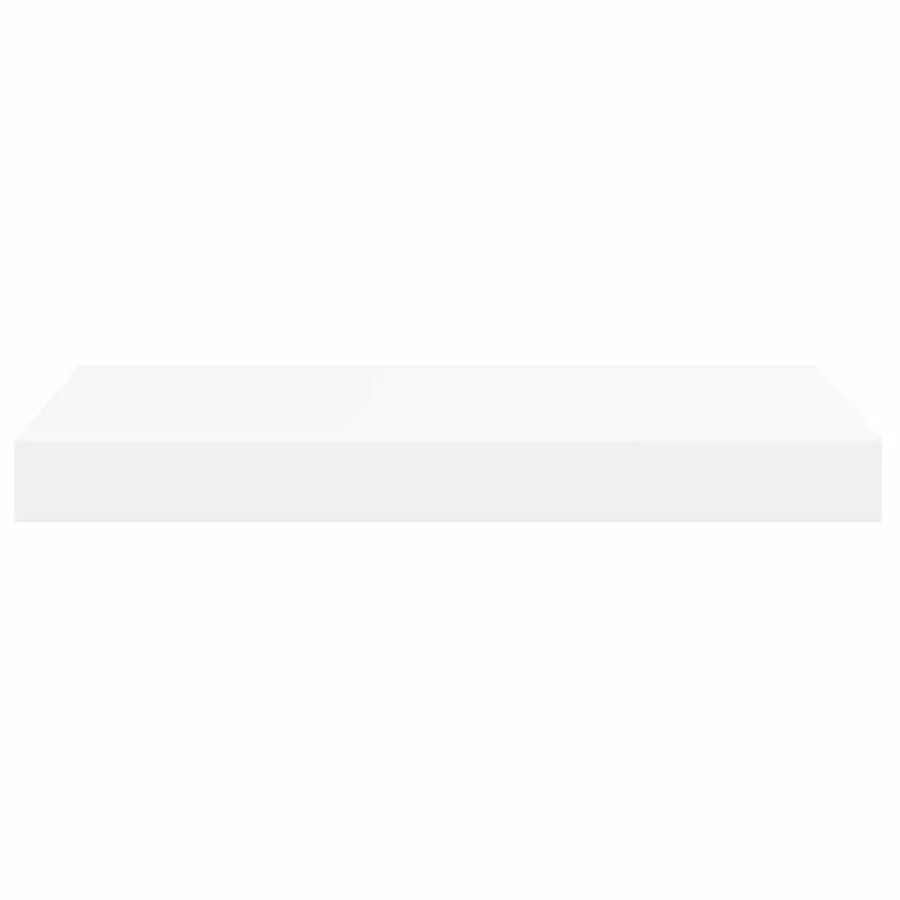 Étagères murales flottantes 4 pcs blanc 40x23,5x3,8 cm MDF - 7