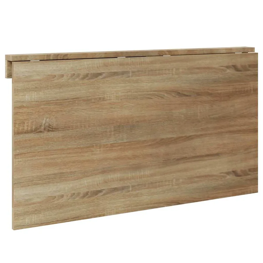 Table murale rabattable en chêne 100x60 cm - 5