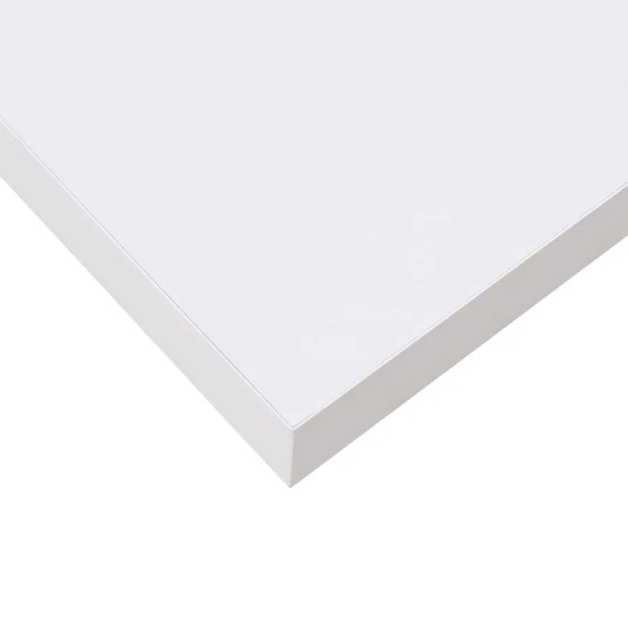 Étagère murale flottante 2 pcs Blanc brillant 40x23,5x3,8 cm MDF - 12