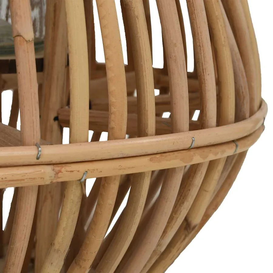 Bougeoir suspendu Osier naturel - 5
