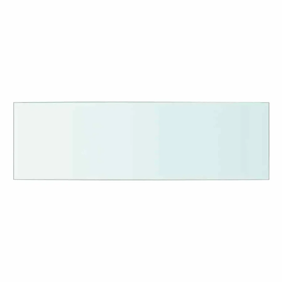 Panneau d’étagère Verre transparent 50 x 15 cm - 2