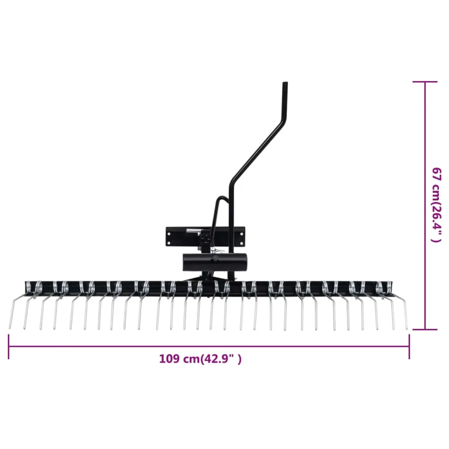 Scarificateur pour tondeuse autoportée 109 cm - 8