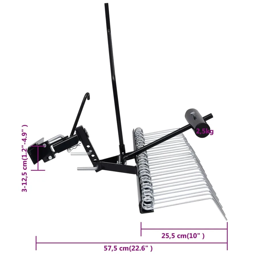 Scarificateur pour tondeuse autoportée 109 cm - 9