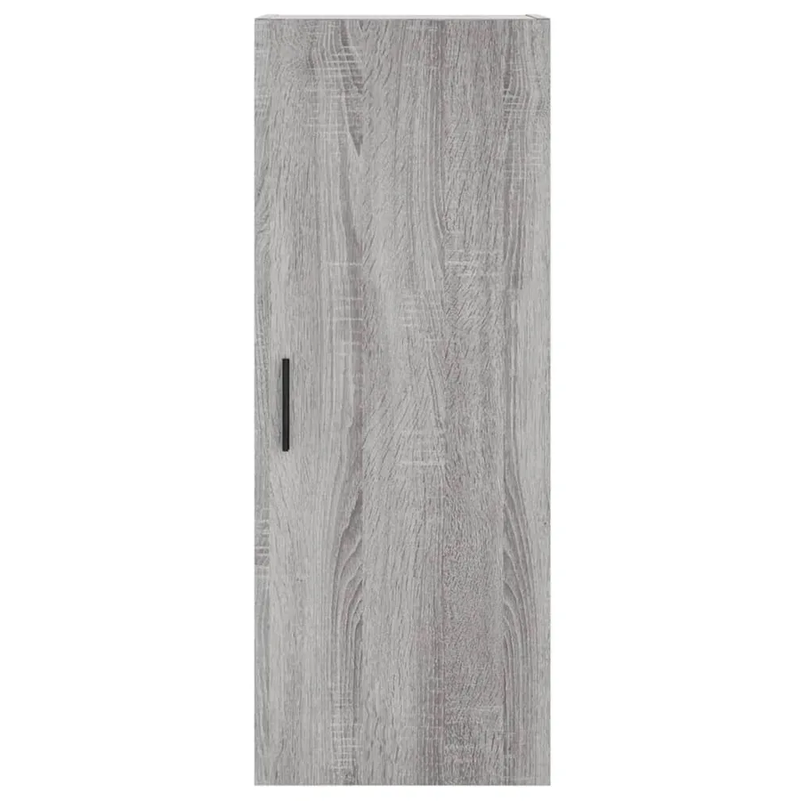 Buffet haut Sonoma gris 34,5x34x180 cm Bois d'ingénierie - 8
