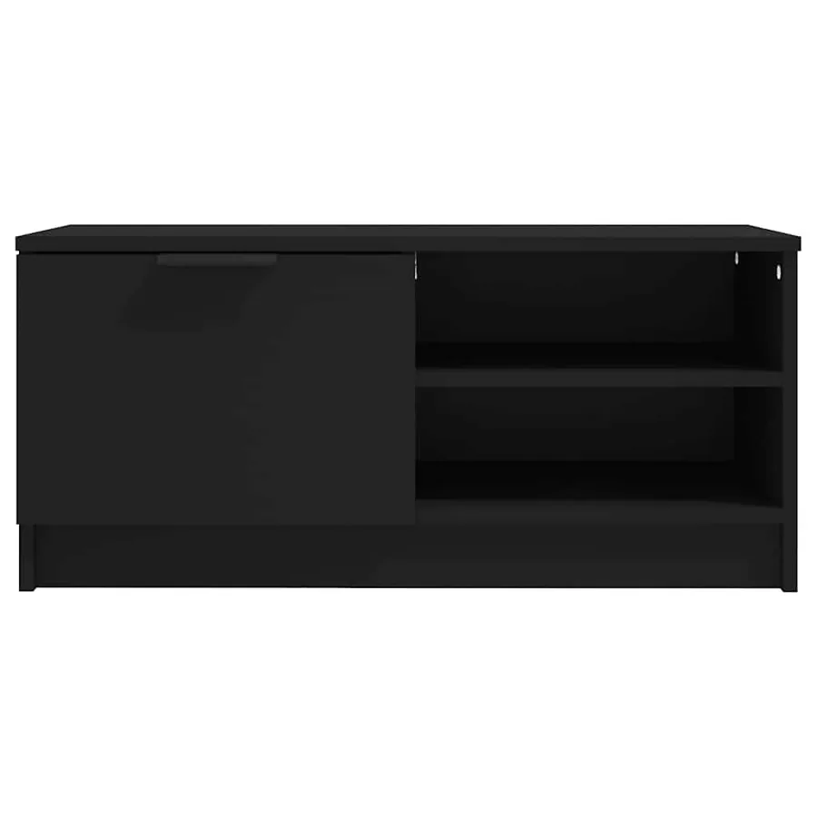 Meubles TV 2 pcs Noir 80x35x36,5 cm Bois d'ingénierie - 5
