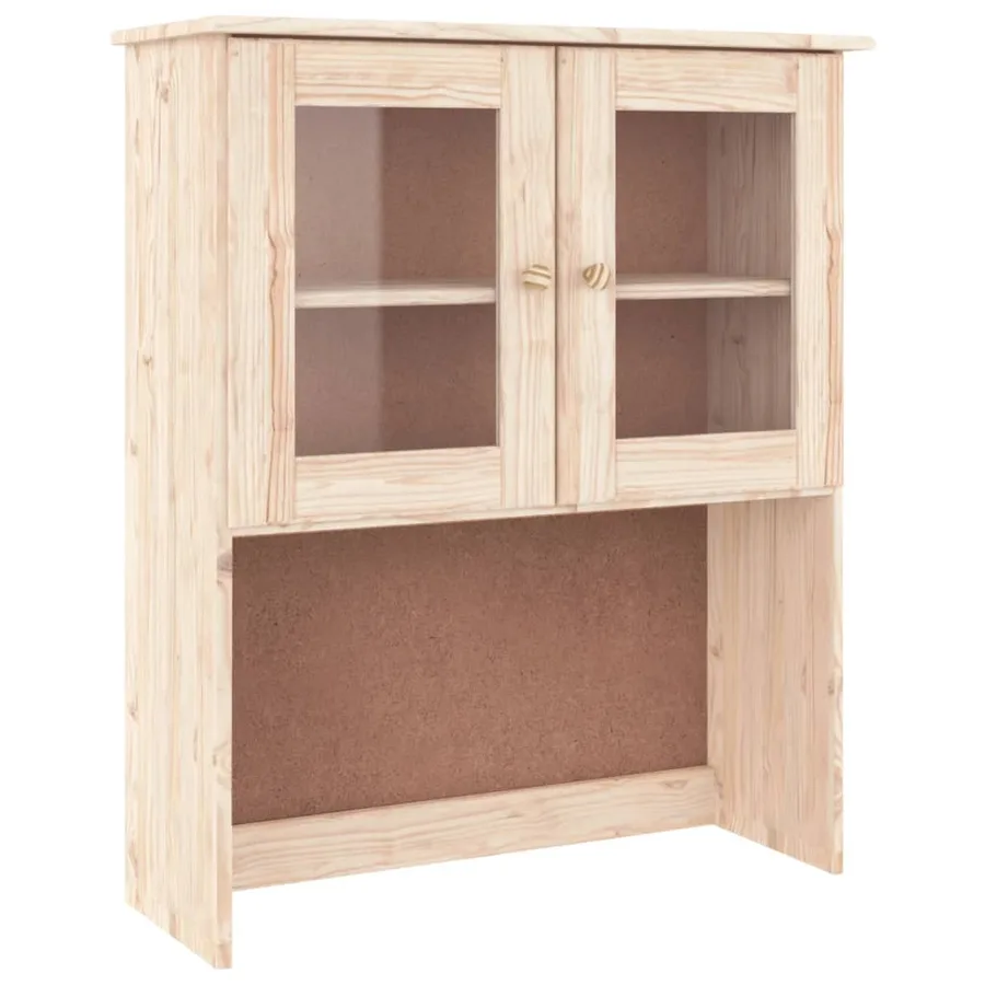 Buffet ALTA 77x35x188 cm bois massif de pin - 5