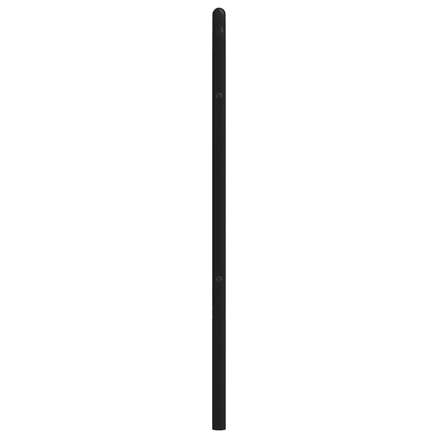 Tête de lit de remplacement métal noir 150 cm - 5