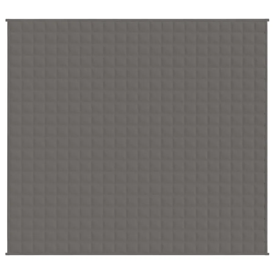 Couverture lestée Gris 200x220 cm 13 kg Tissu - 3