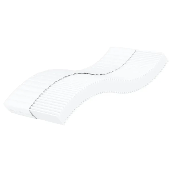 Matelas en mousse blanc 80x200 cm dureté H2 H3