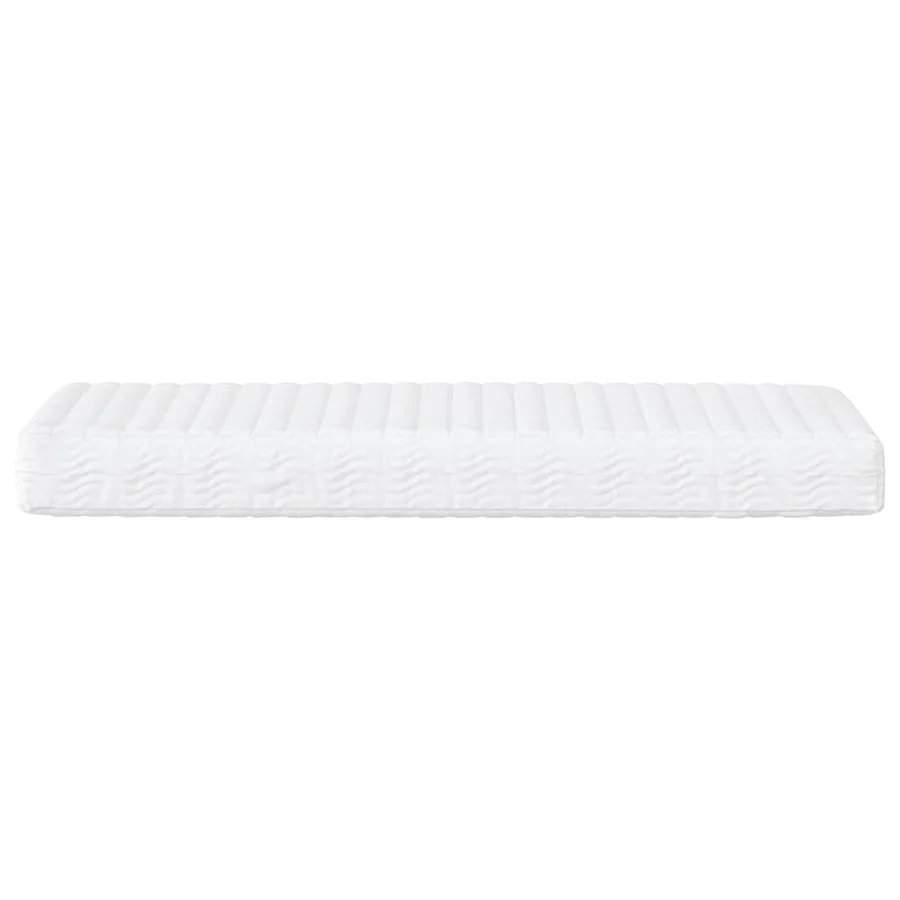 Matelas en mousse blanc 80x200 cm dureté H2 H3 - 4