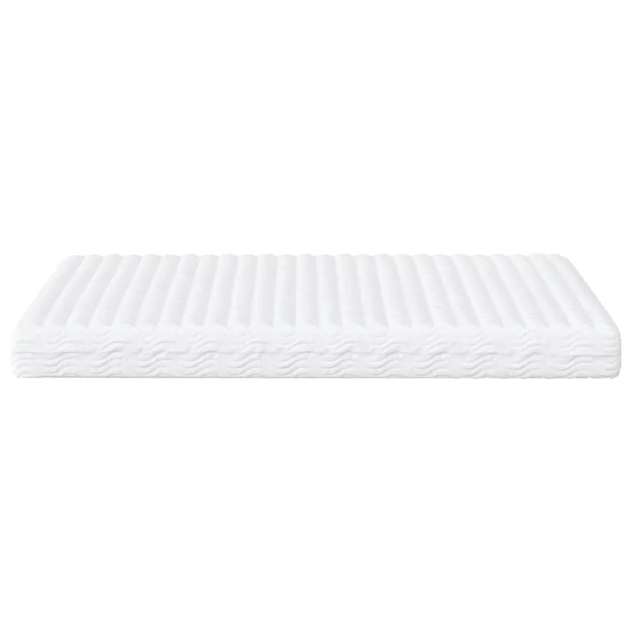 Matelas en mousse blanc 160x200 cm dureté H2 H3 - 4