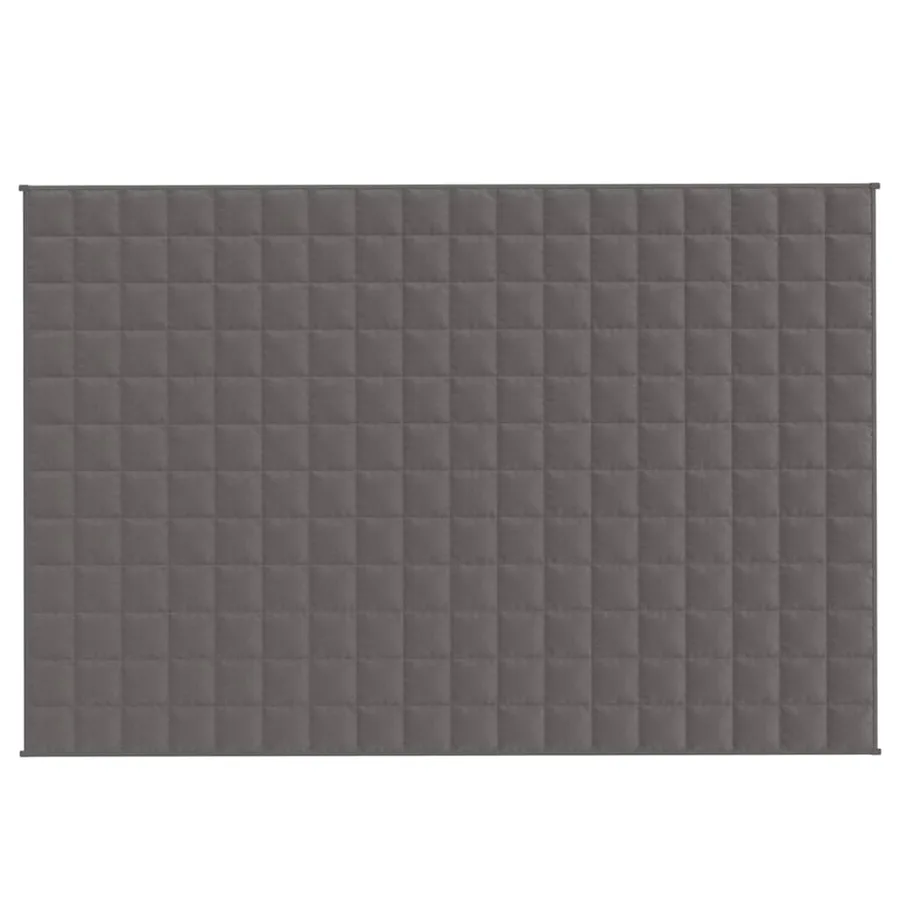 Couverture lestée Gris 120x180 cm 9 kg Tissu - 3