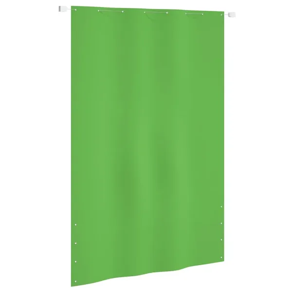 Écran de balcon Vert clair 160x240 cm Tissu Oxford