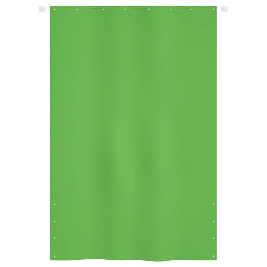 Écran de balcon Vert clair 160x240 cm Tissu Oxford - 2