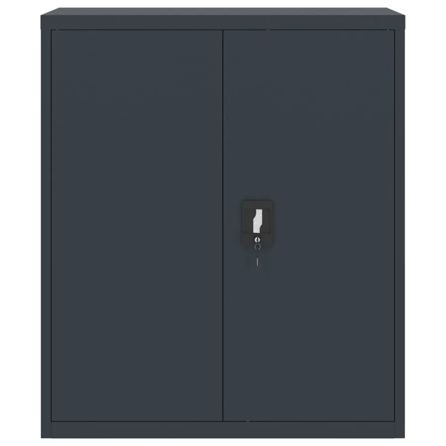 Classeur anthracite 90x40x105 cm acier - 3