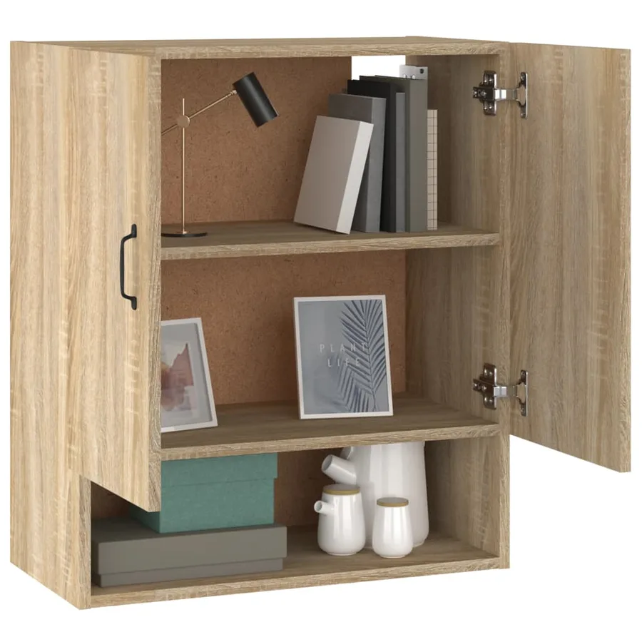 Armoire murale Chêne sonoma 60x31x70 cm Bois d'ingénierie - 4