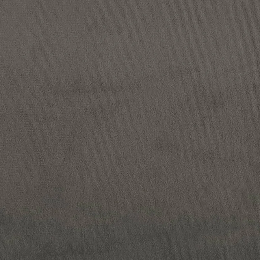 Tête de lit avec oreilles Gris foncé 103x23x78/88 cm Velours - 8