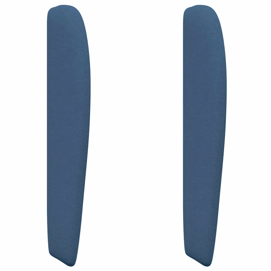 Oreille de tête de lit Bleu 80 x 23 x 6 cm tissu - 2