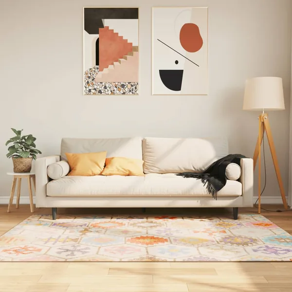 Tapis lavable multicolore 160x230 cm