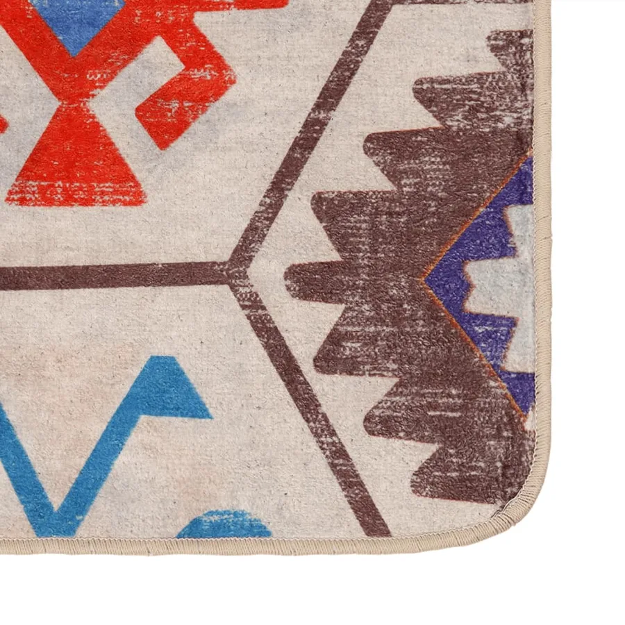 Tapis lavable multicolore 160x230 cm - 3