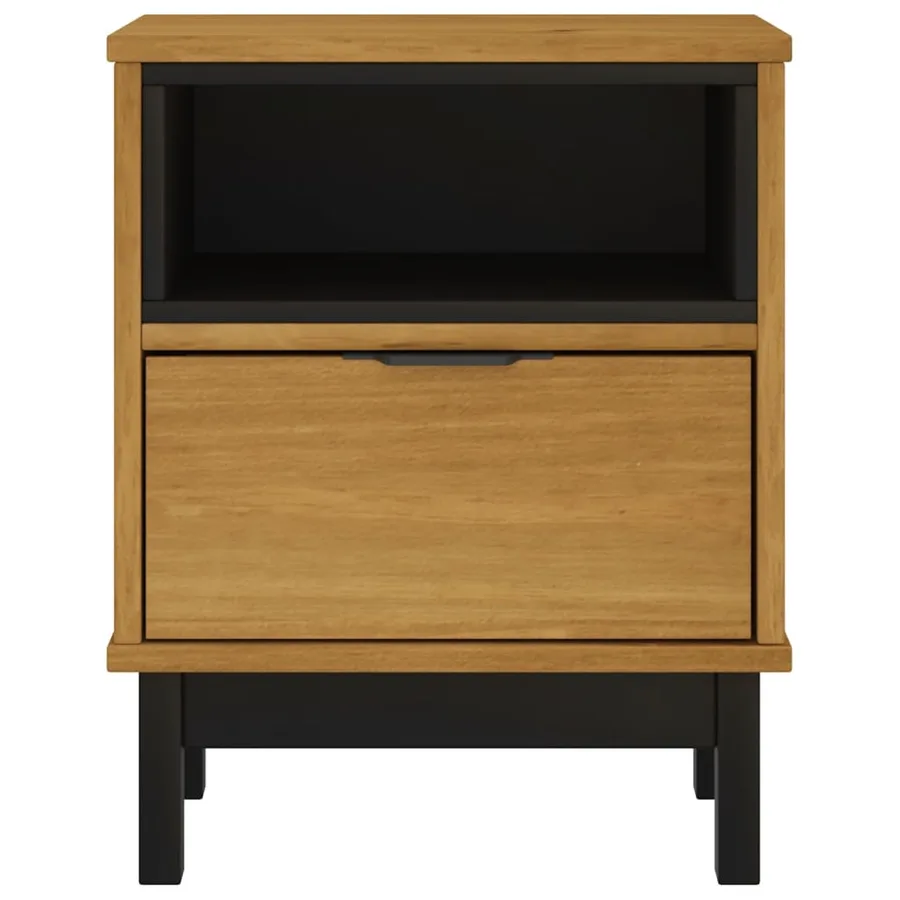 Table de chevet FLAM 40x35x50 cm bois de pin massif - 5