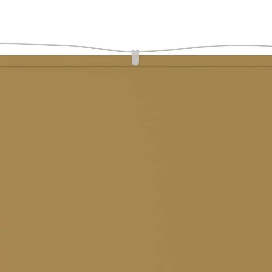 Auvent vertical Beige 140x420 cm Tissu oxford - 3