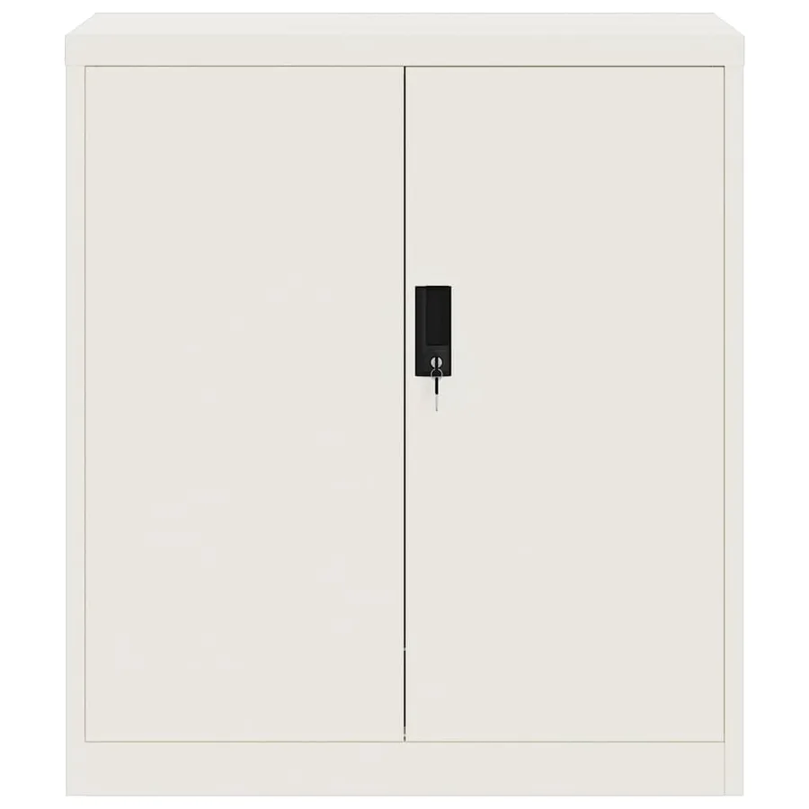 Classeur blanc 79x40x90 cm acier - 3