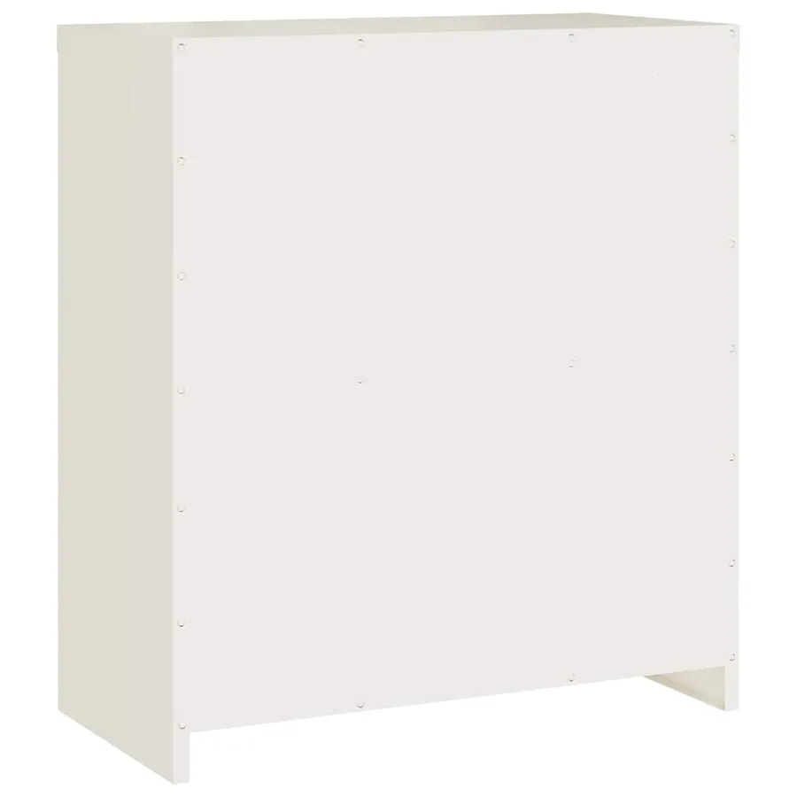 Classeur blanc 79x40x90 cm acier - 6